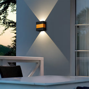 Double Heads Entrance LED Outdoor Exterior Wall Lamp