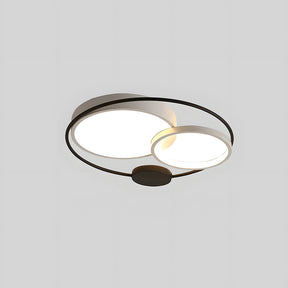 Design Circular Flush Mount LED Bedroom Ceiling Light