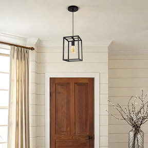Industrial Iron Pendant Lights for Kitchen Island Dining Room