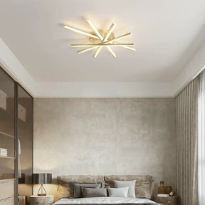 Nordic Minimalist Metal Creativity LED Ceiling Light