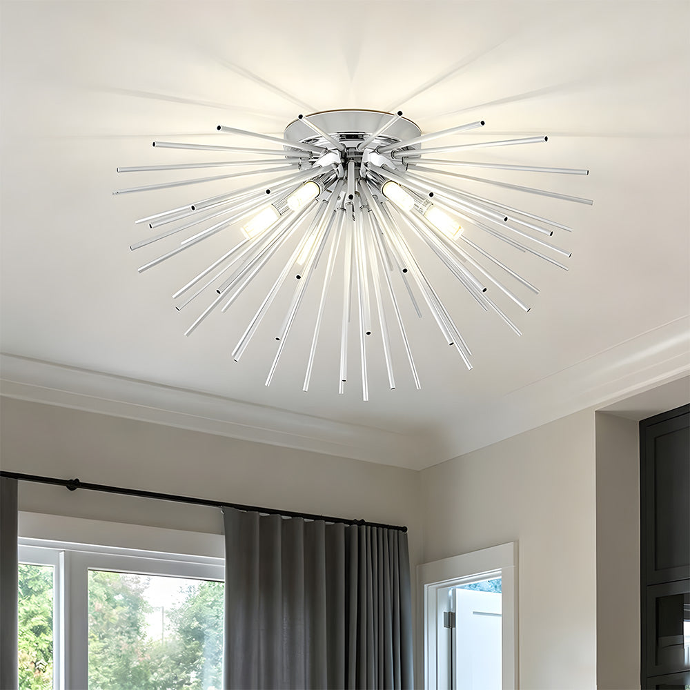 Sputnik Flush Mount Ceiling Lights for Bedroom Hallway Entryway