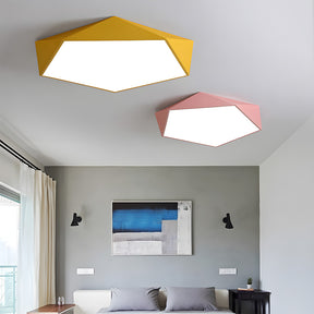 Modern Macaroon Dimmable LED Ceiling Light for Bedroom Hallway
