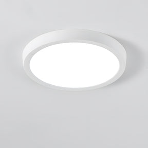Modern simple white ceiling lamp for living room