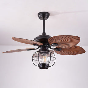 Black Creative Flying Ceiling Fans with Outdoor Lighting
