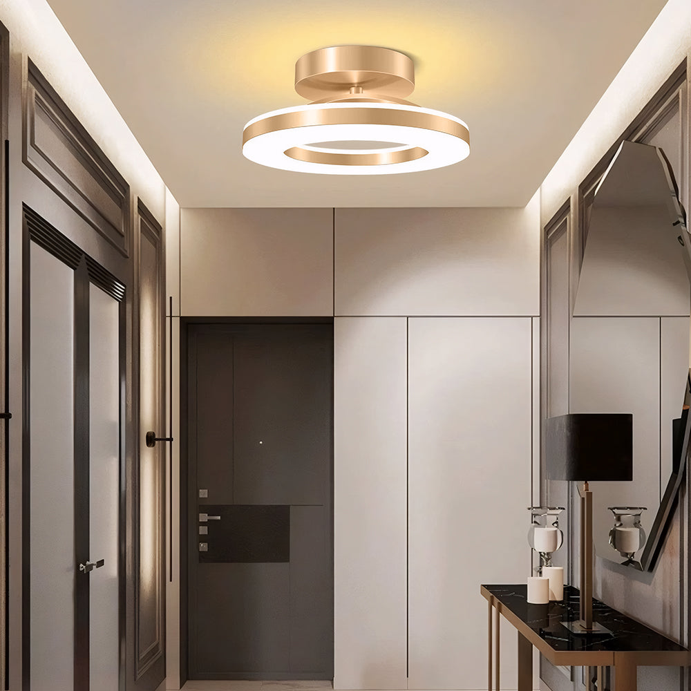 LED Ceiling Lights For Living Room in Gold