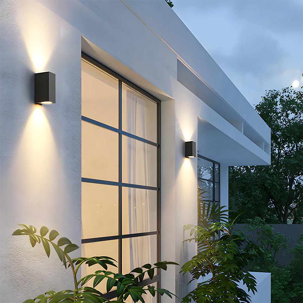 IP65 Waterproof Outdoor Up and Down Wall Lights for Exterior/Interior