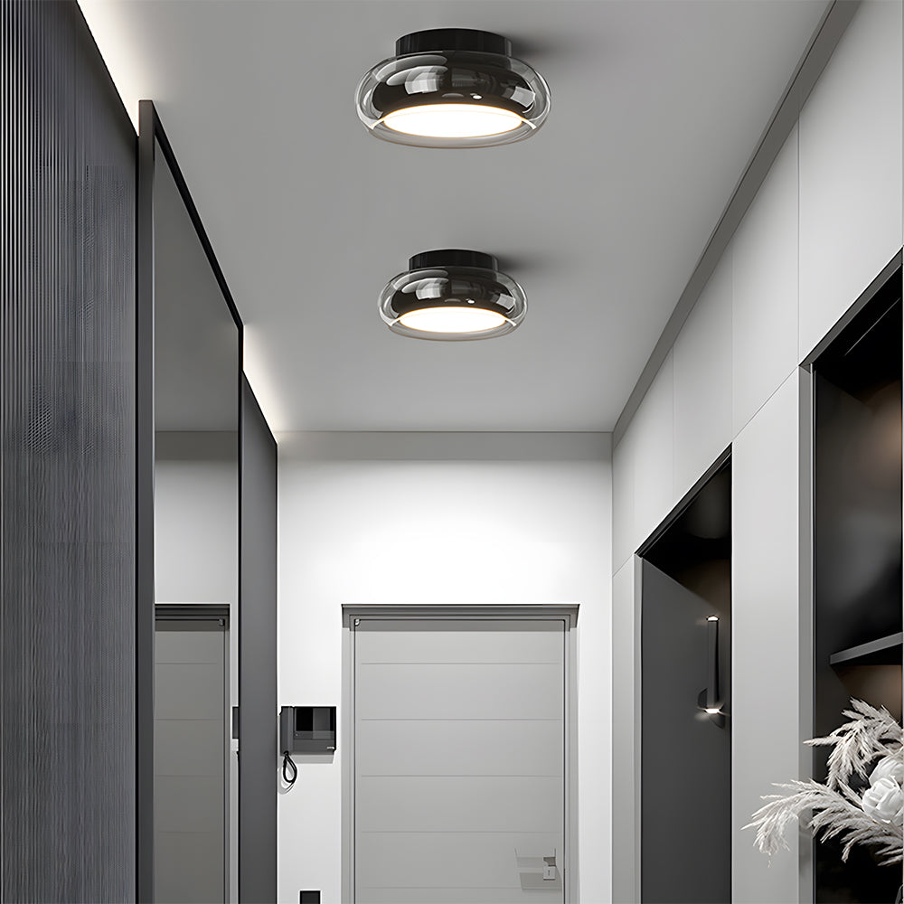 Modern cream style hallway led ceiling lights