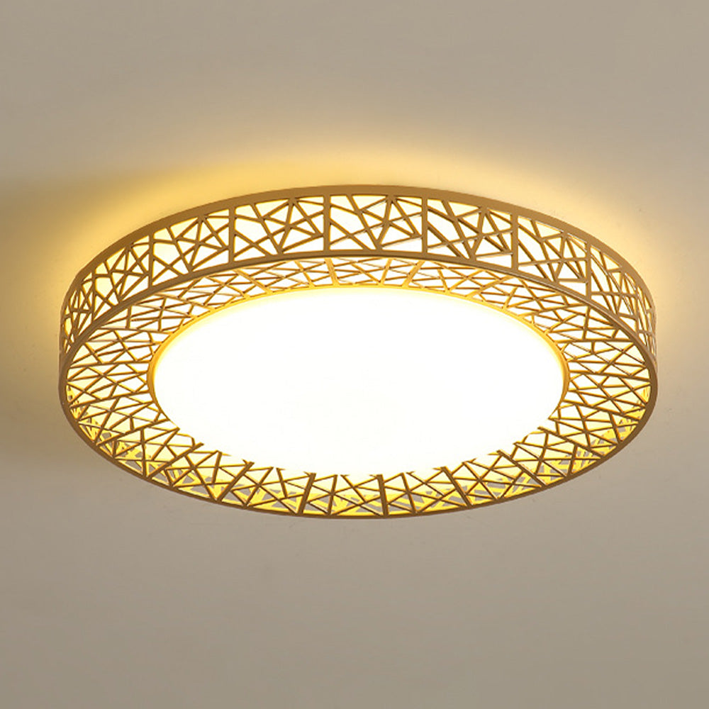 Modern Industrial Living Room LED Ceiling Light