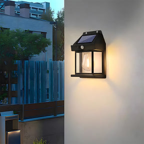 Solar Outdoor Lights Exterior Front Porch PIR Sensor Security Outdoor Wall Light