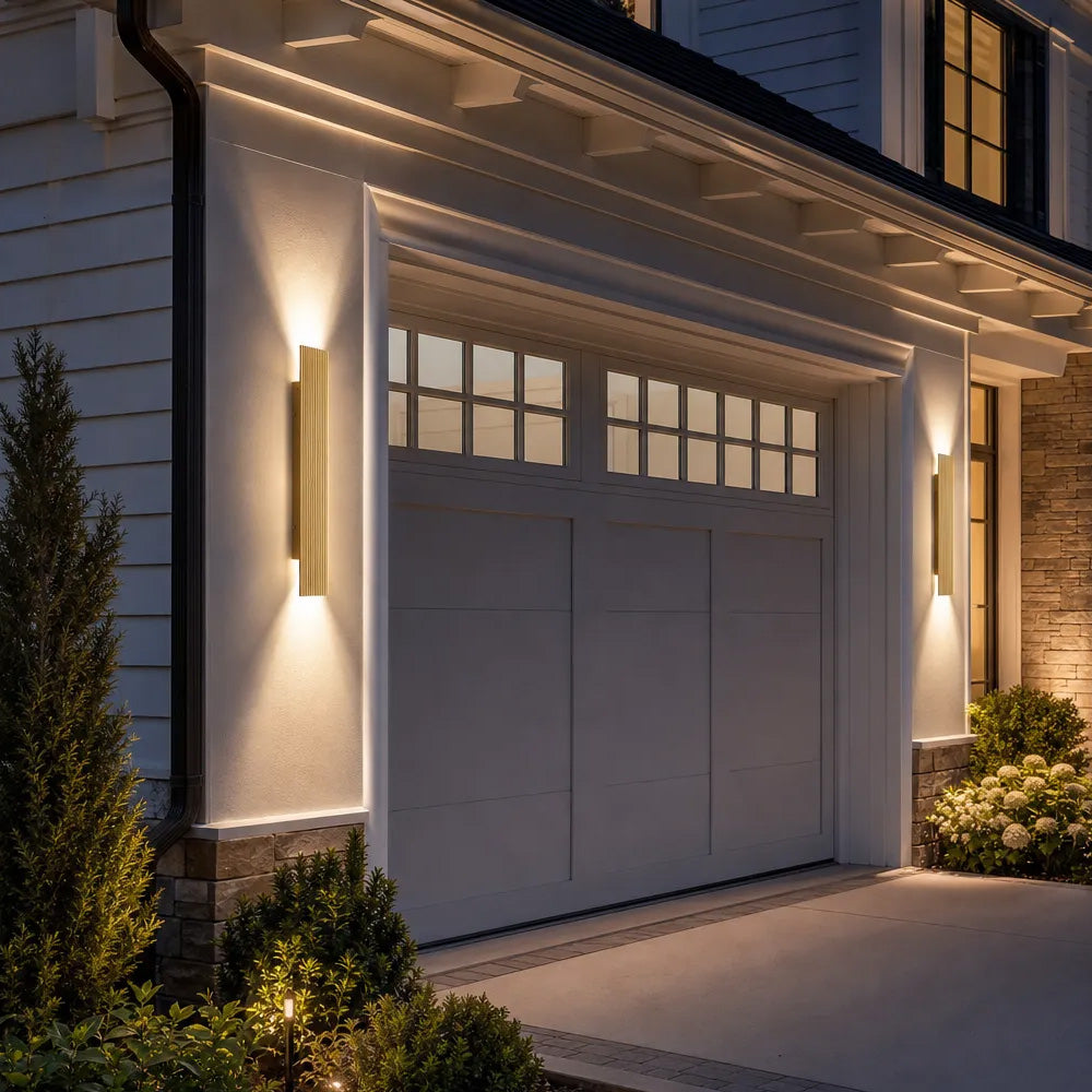 Modern Outdoor Aluminium Elevate Wall Light for Patio Garden Porch