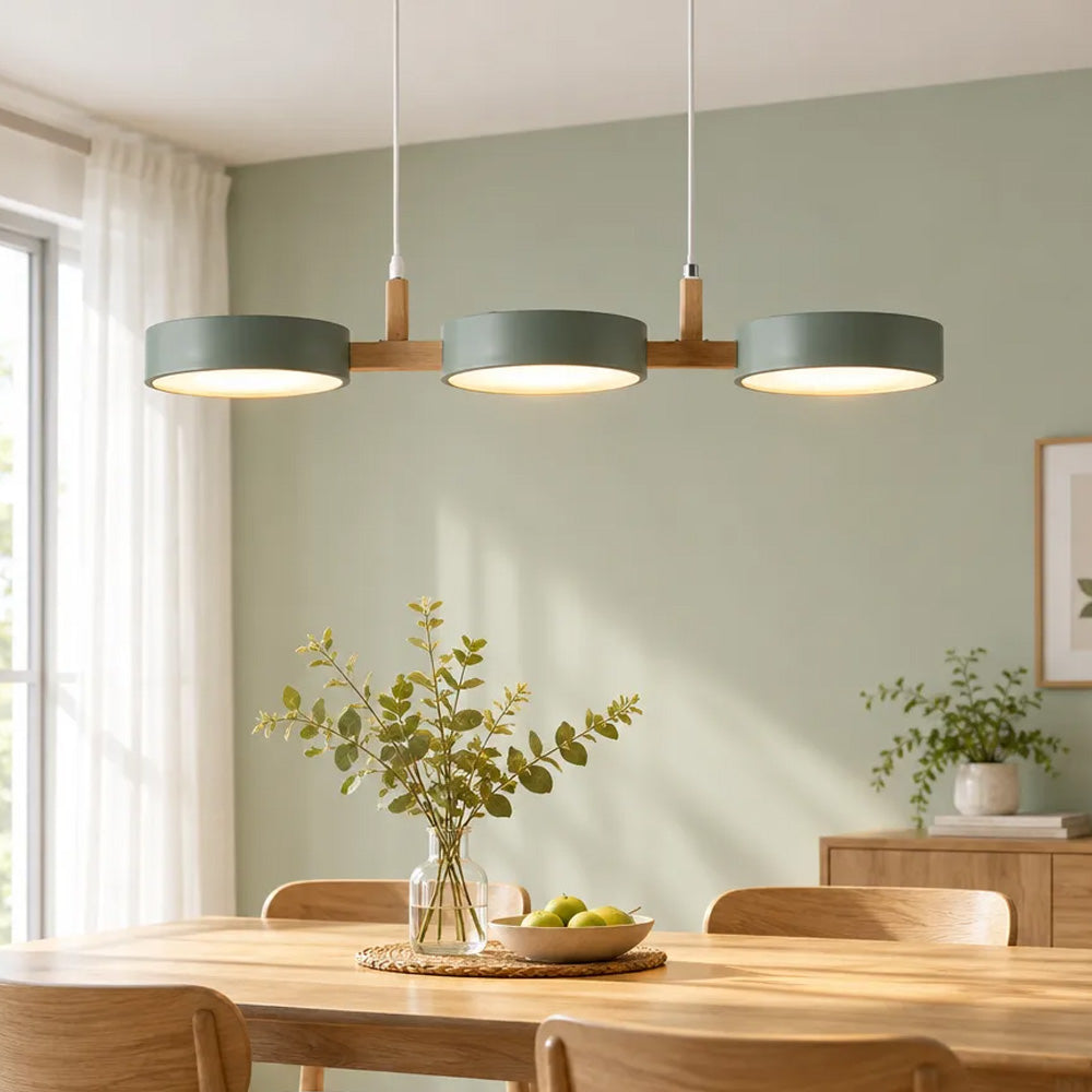 Aria Nordic Wood Pendant Chandelier