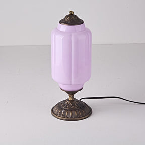 Modern Glass Light With Colored Glass Shade for Living Room