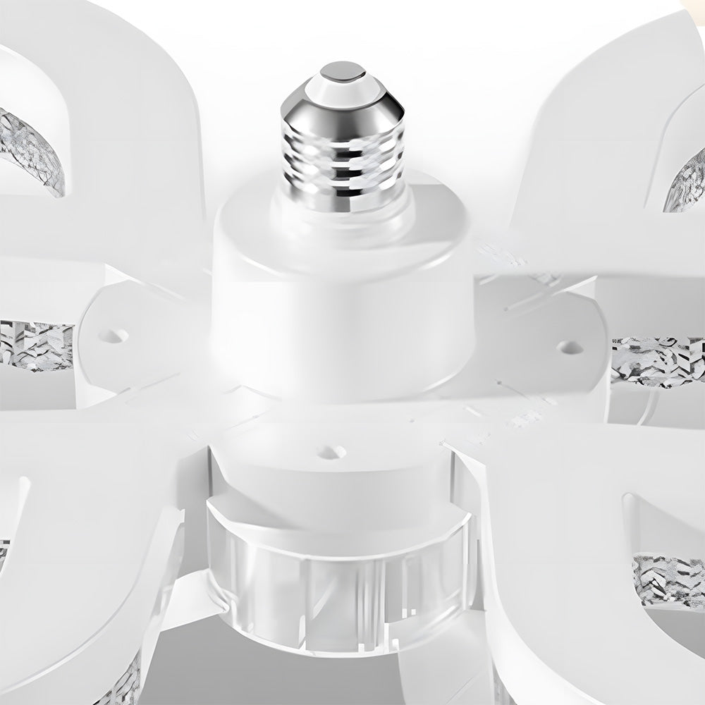 Modern Flush Silent Ceiling Fan with Light for Bedroom Living Room