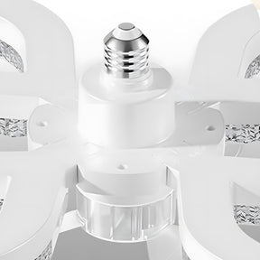 Modern Flush Silent Ceiling Fan with Light for Bedroom Living Room