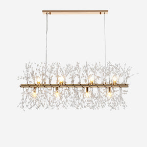 Nordic Luxury Crystal Dining Pendant Light for Kitchen Island