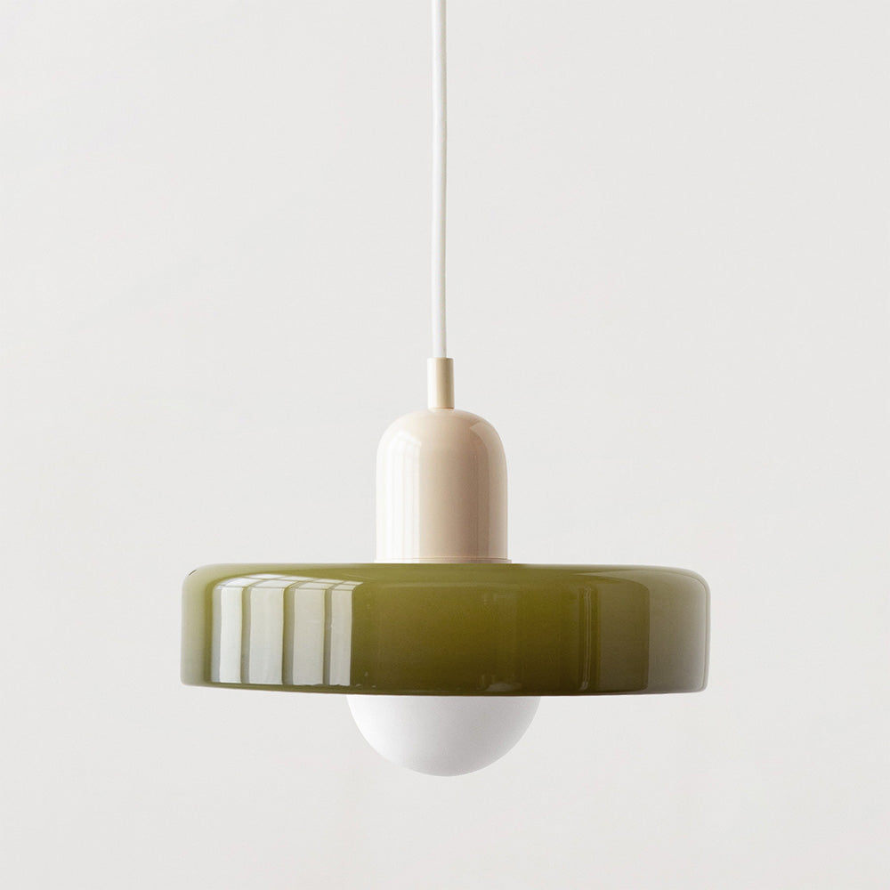 Bauhaus Glass Art Kitchen Island Ceiling Pendant Light