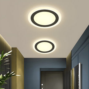 Simplistic Design Acrylic Flush Mount Ceiling Lamp For Living Room