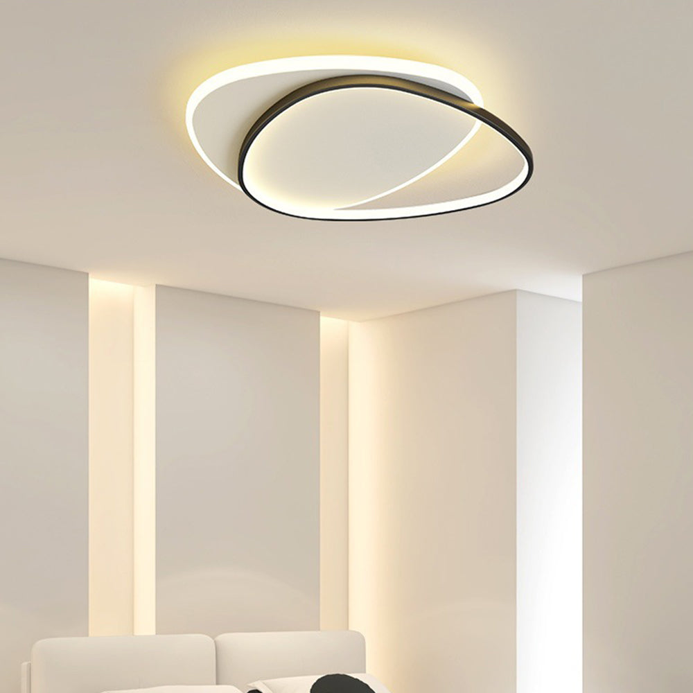 Stylish Contemporary Iron Flush LED Ceiling Lights For Living Room