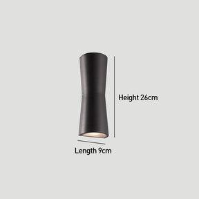 Modern Outdoor Wall Lamp IP65 Waterproof Mains-powered LED Outdoor Wall light