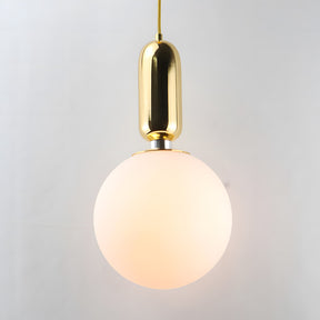 Nordic Glass Globe Ball Pendant Light for Dining Room Kitchen