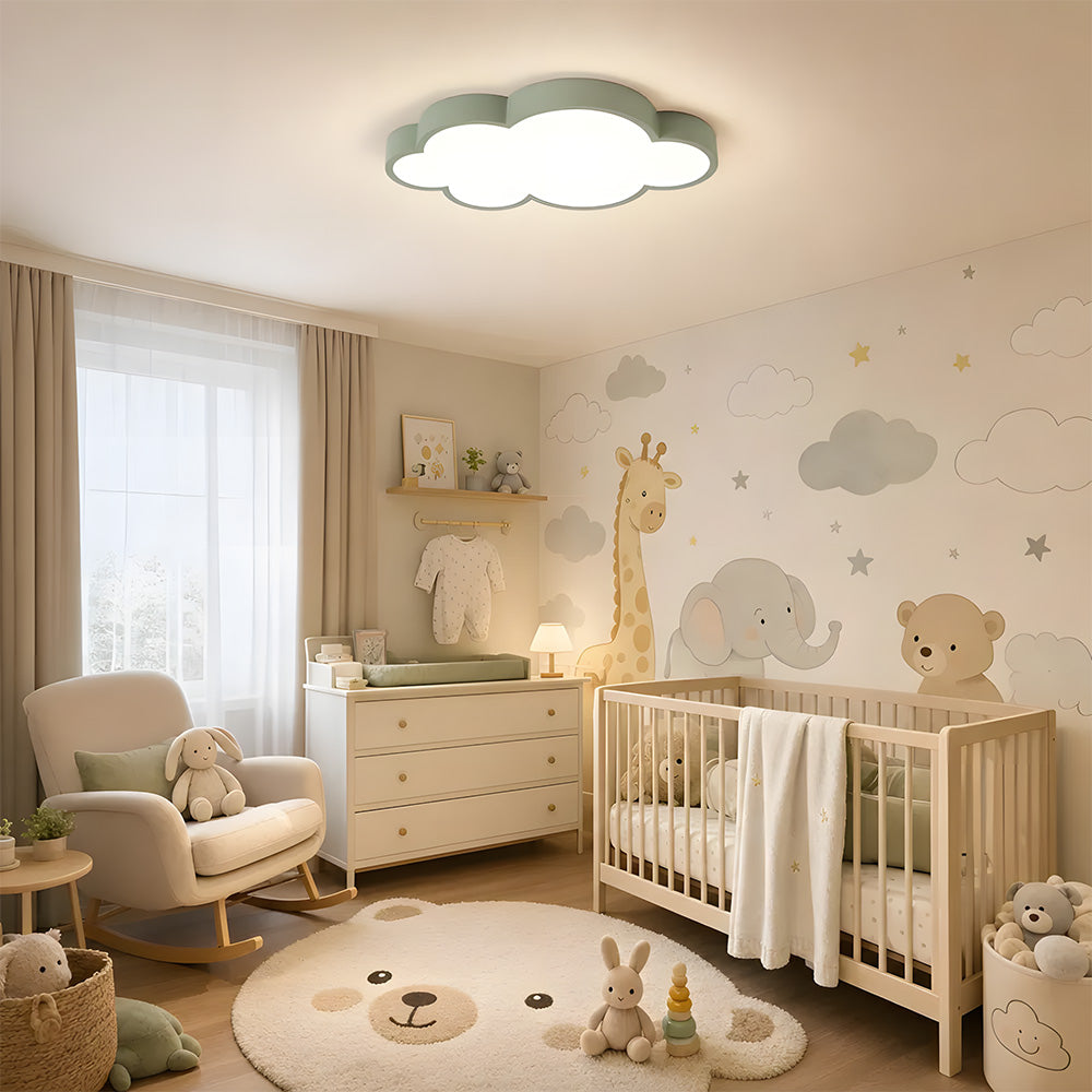 Modern Flush Mount Cloud-shaped LED Ceiling Lights For Bedroom
