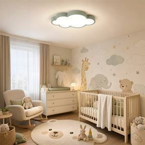 Modern Flush Mount Cloud-shaped LED Ceiling Lights For Bedroom