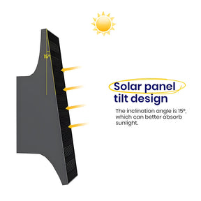 IP65 Solar Outdoor Wall Lights Waterproof Outdoor Solar Lights for Yard Patio, Dusk-to-Dawn