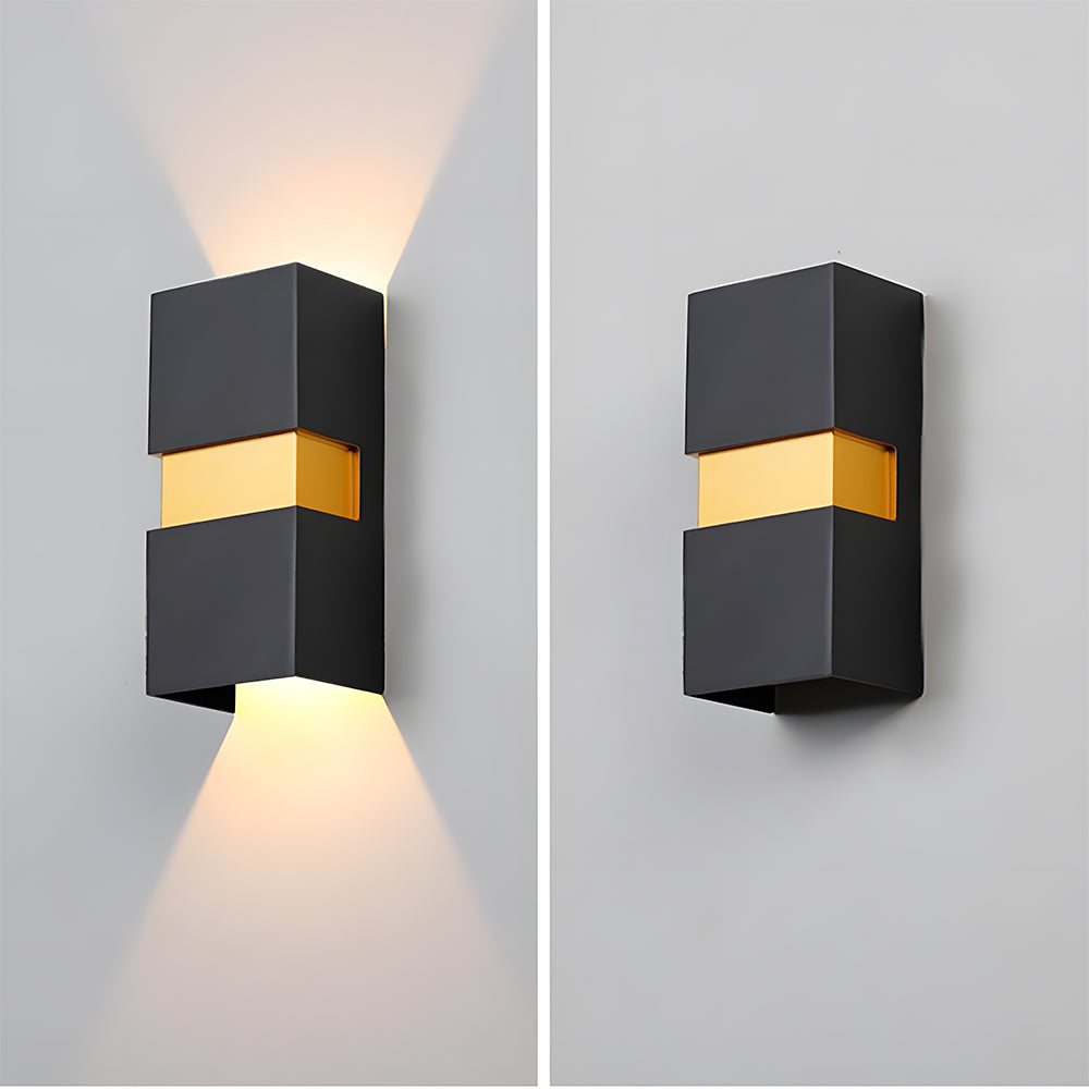 Double Heads Entrance LED Outdoor Exterior Wall Lamp