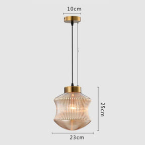 Modern Glass Hanging Lamp