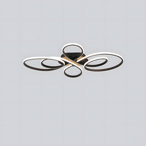 Modern Semi Flush Mount LED Ceiling Lights for Bedroom