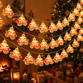 Santa Claus Christmas Tree Snowman Decorative String Lights