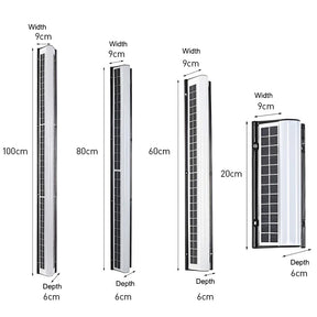 IP65 Waterproof LED Solar Wall Lights Outdoor Garden Wall Lamp, Dusk-to-Dawn