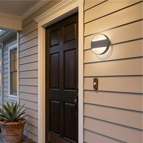 IP65 Aluminium Glass LED Outdoor Garden Wall Lights