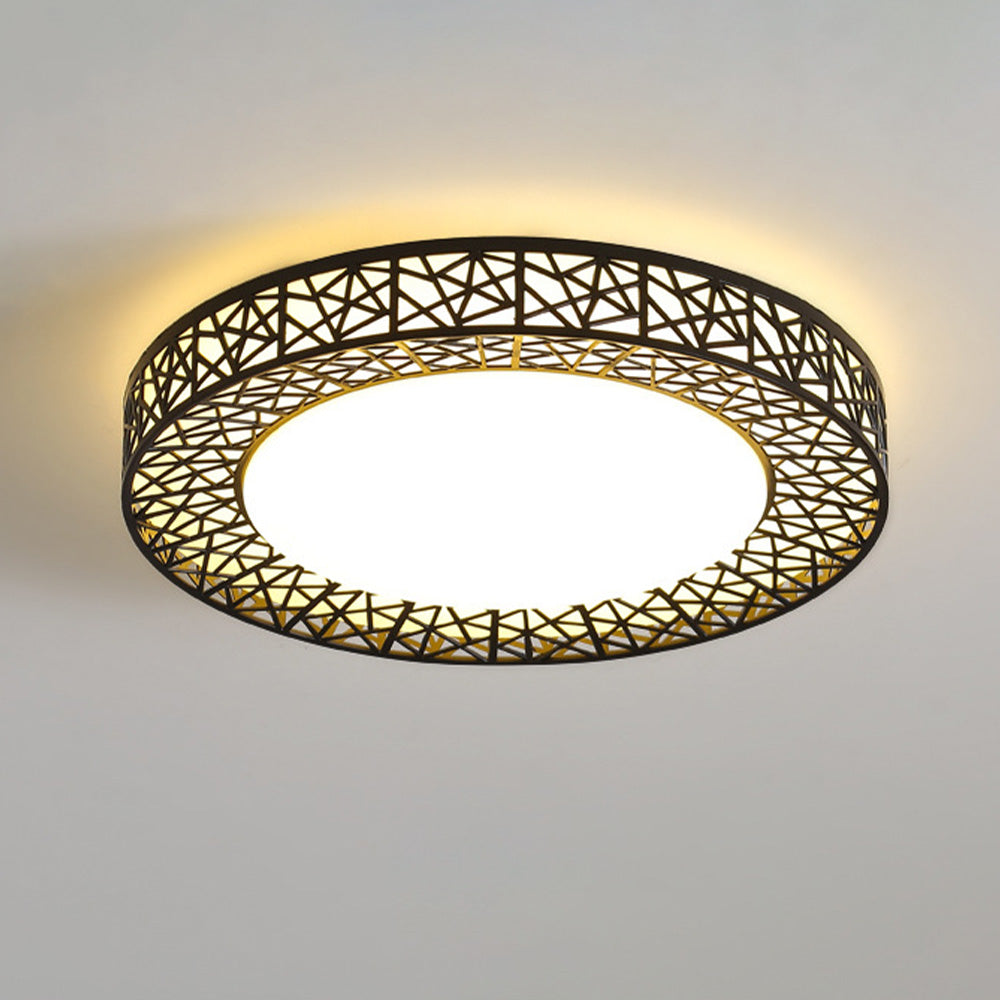 Modern Industrial Living Room LED Ceiling Light