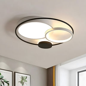 Design Circular Flush Mount LED Bedroom Ceiling Light