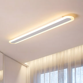 Nordic Edge Linear LED Flush Mount Ceiling Light