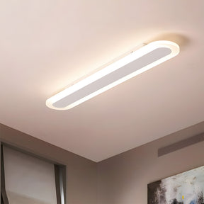 Nordic Edge Linear LED Flush Mount Ceiling Light