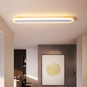 Nordic Edge Linear LED Flush Mount Ceiling Light