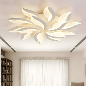 Multi-Lights Flower Acrylic LED Ceiling Light For Living Room