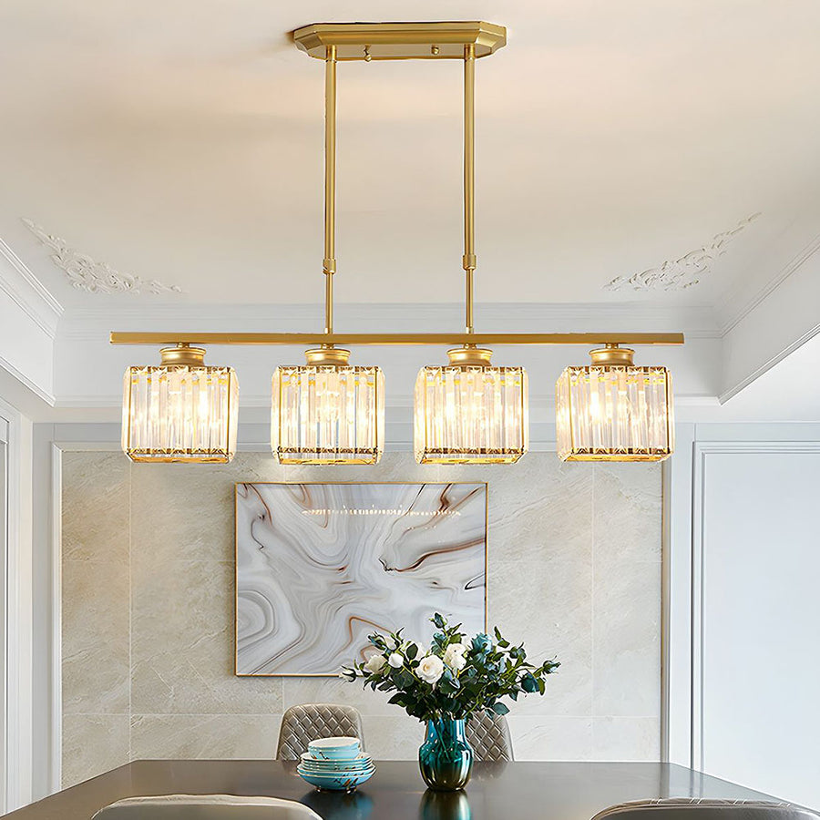 Lampsmodern Modern Island Pendant Lights Gold Chandelier Lamps For Kitchen
