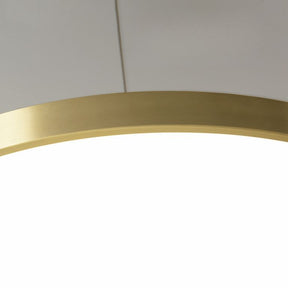 Elegant Gold Flush Ceiling Light For Bedroom