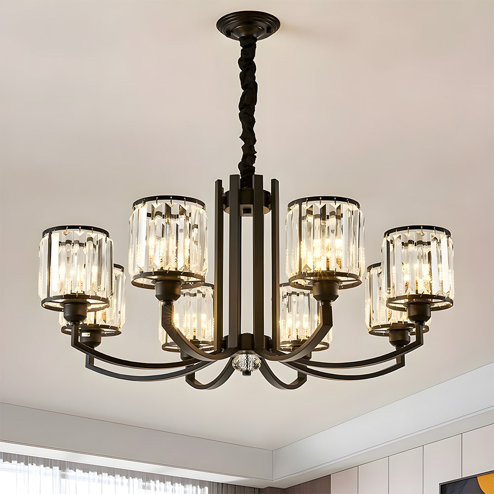 Gorgeous Chic Crystal Living Room Pendant Lights