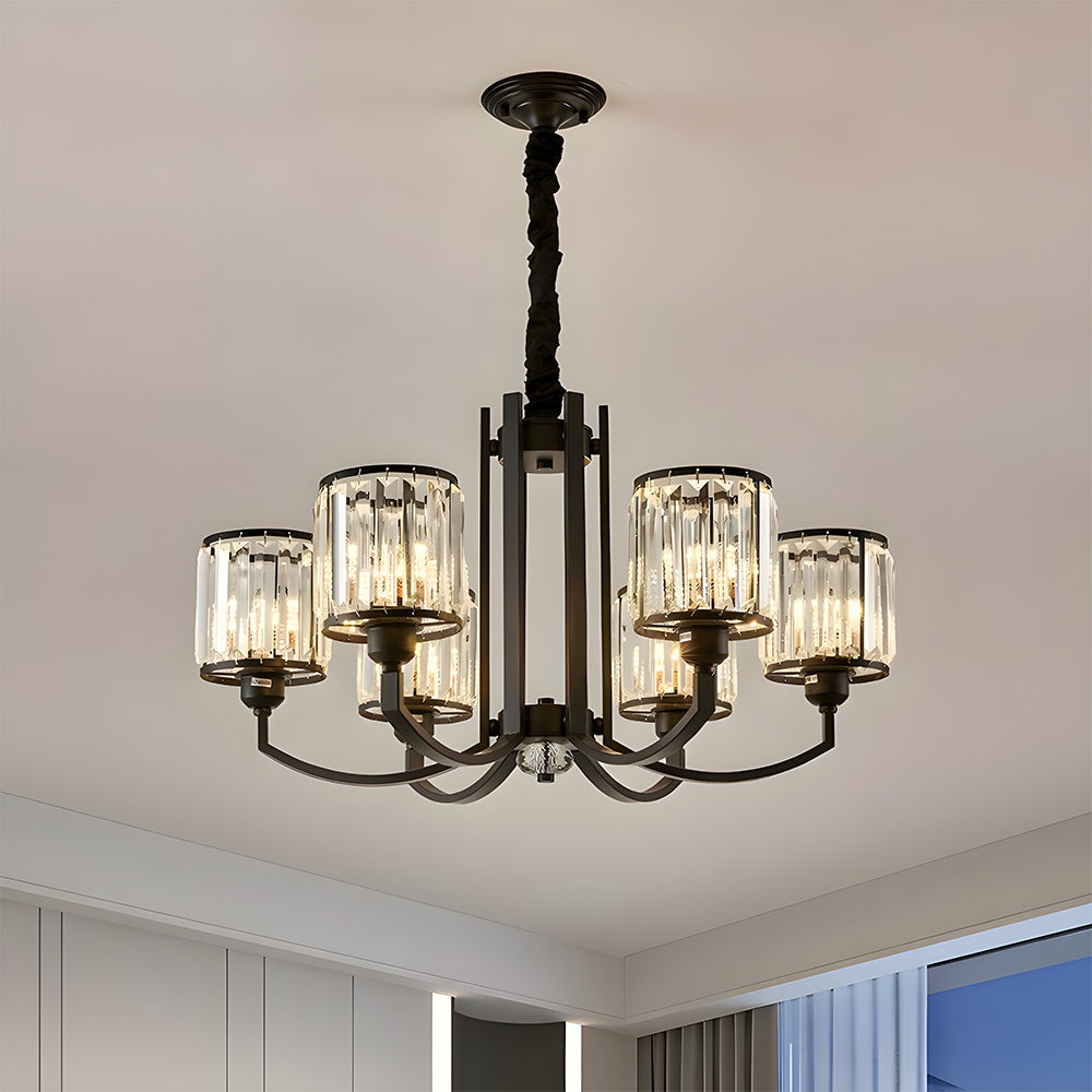 Gorgeous Chic Crystal Living Room Pendant Lights