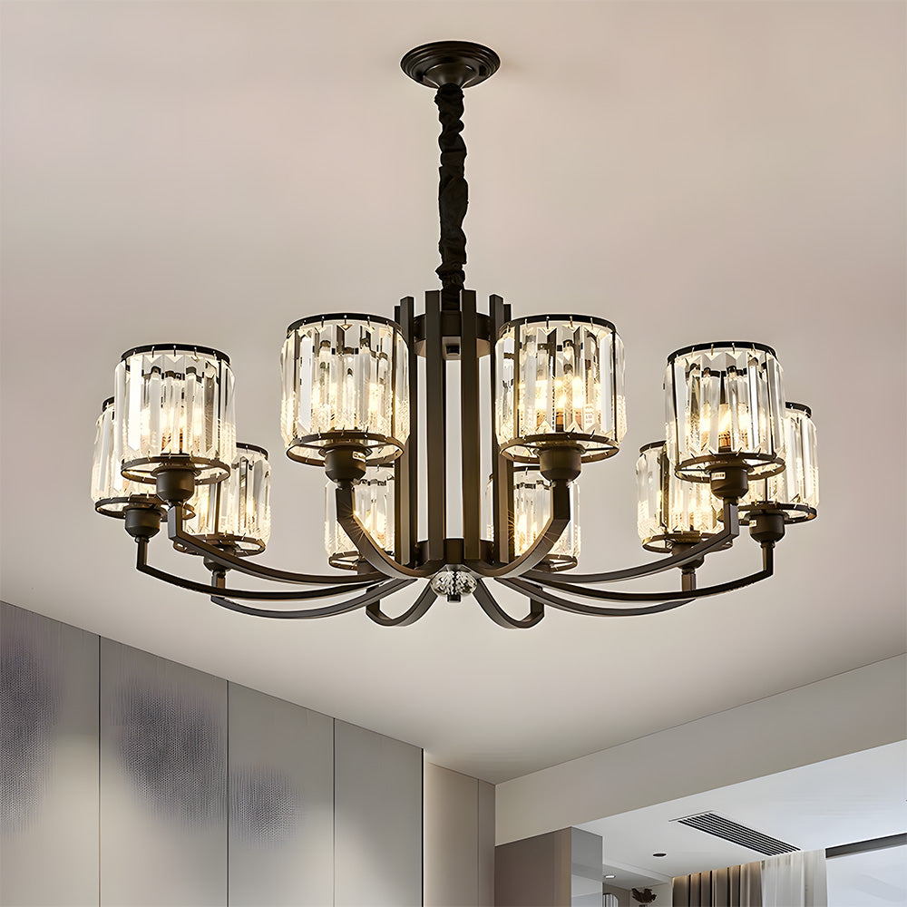 Gorgeous Chic Crystal Living Room Pendant Lights