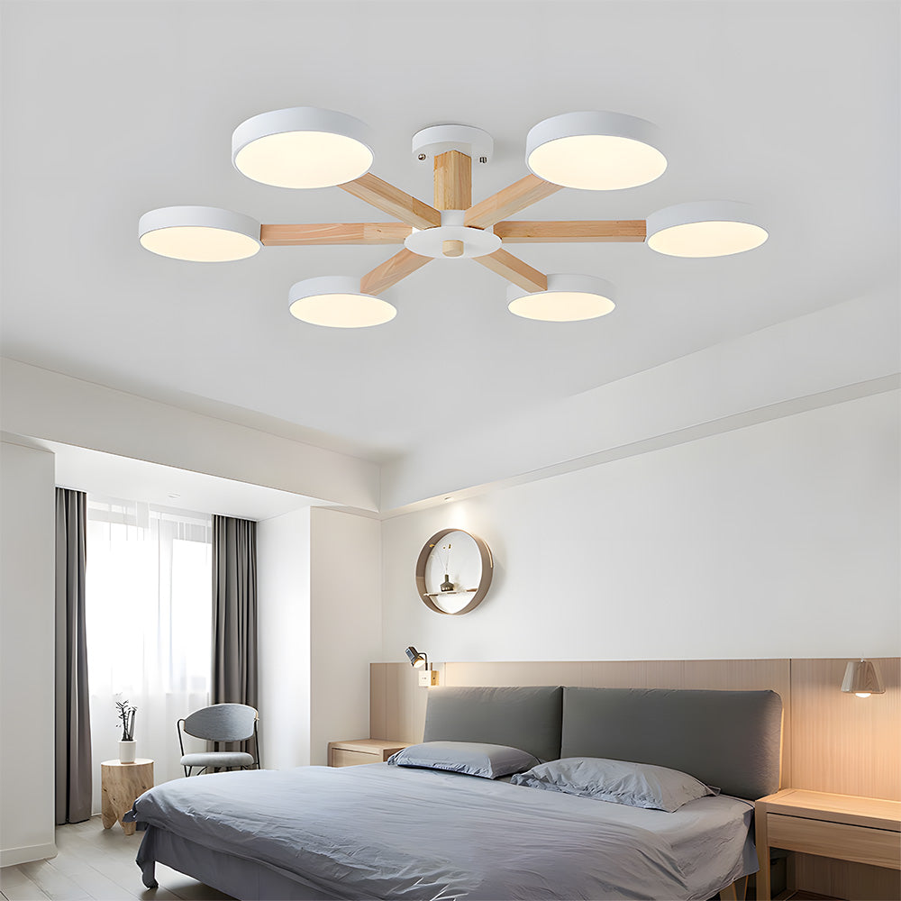 Nordic Multi Round LED Living Room Ceiling Lights