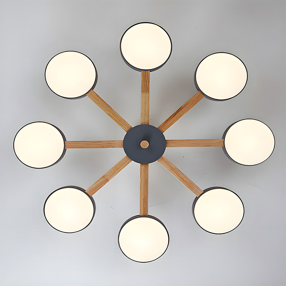 Nordic Multi Round LED Living Room Ceiling Lights