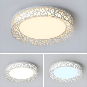 Modern Industrial Living Room LED Ceiling Light