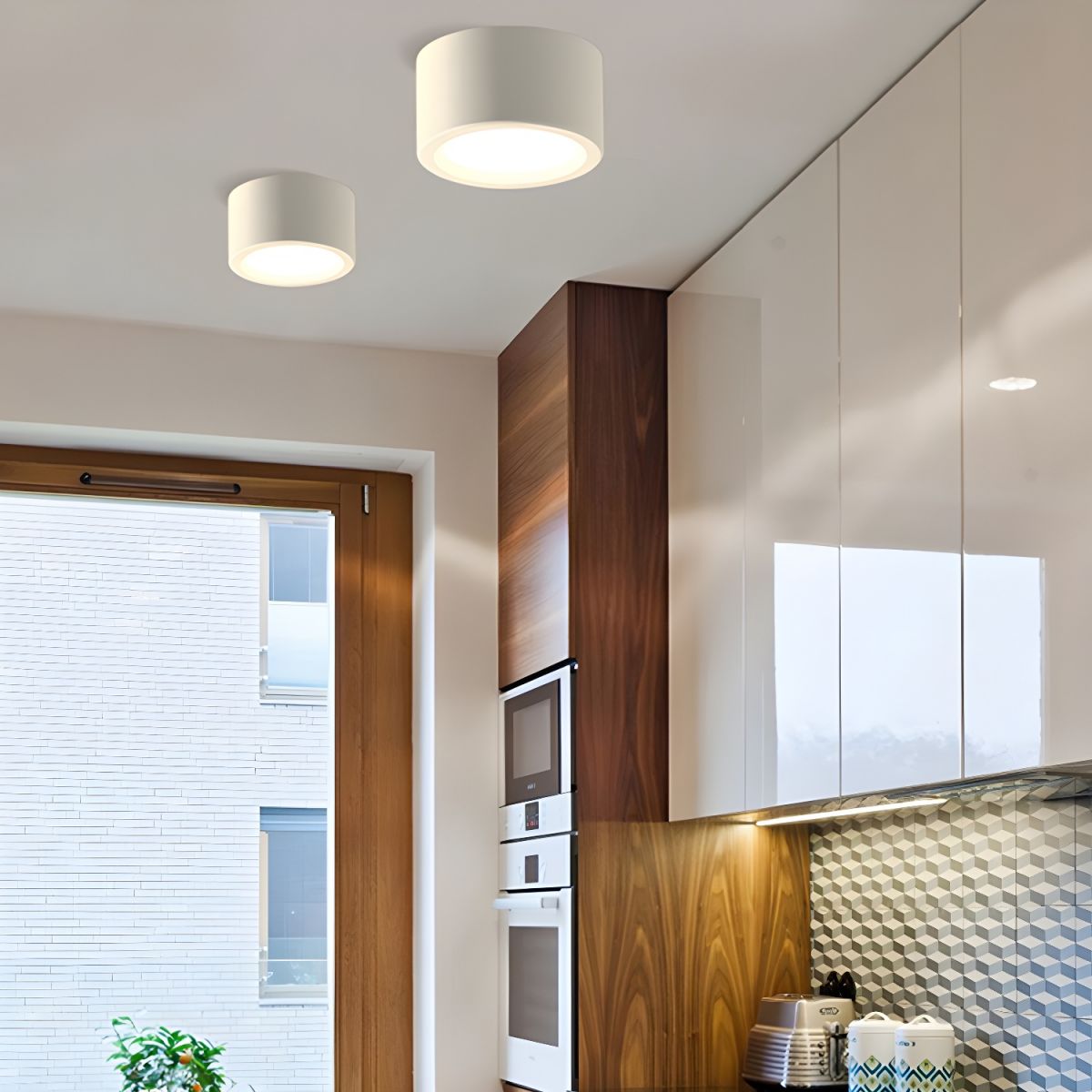 Nordic Style Indoor Surface Flush Ceiling Lights