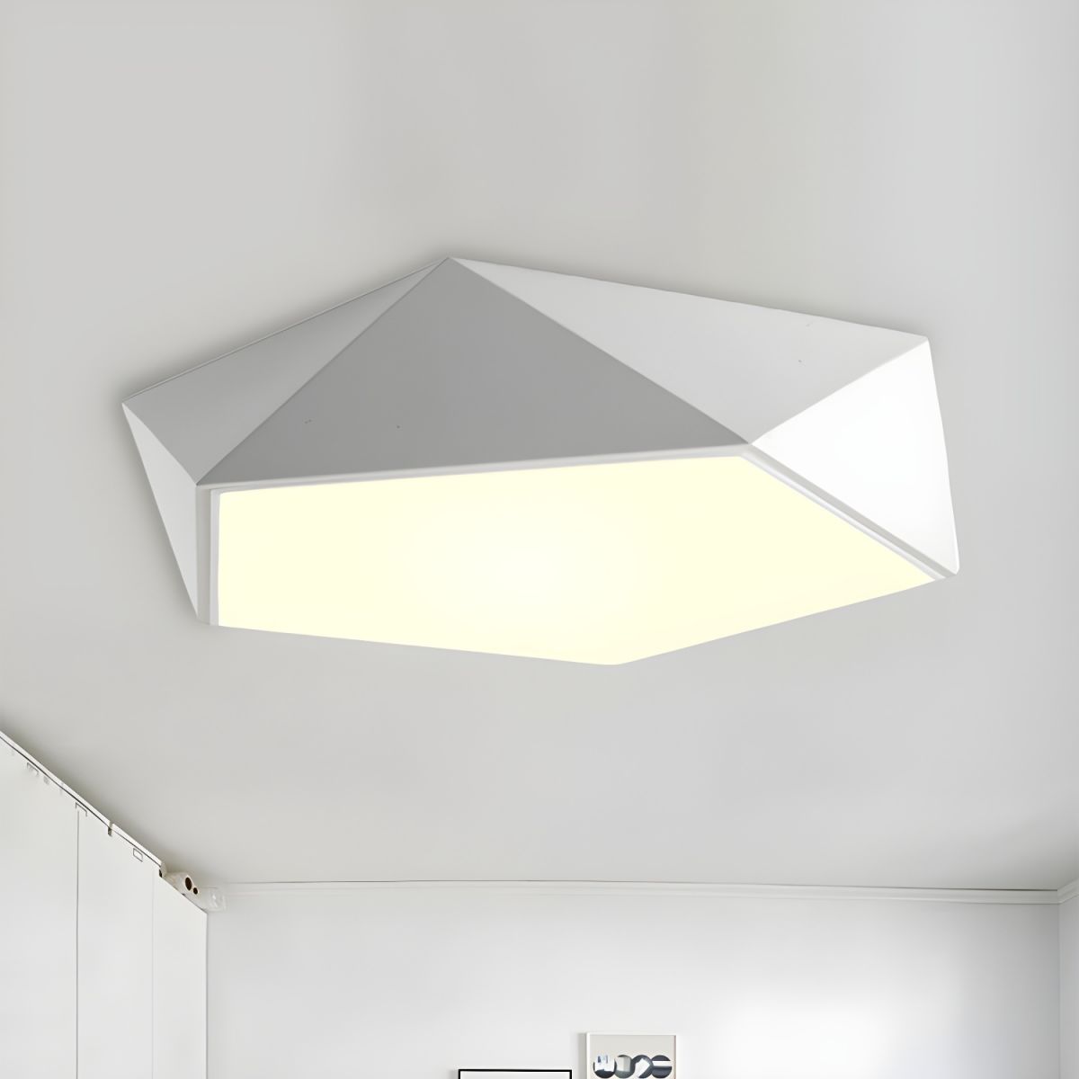 Modern Macaroon Dimmable LED Ceiling Light for Bedroom Hallway
