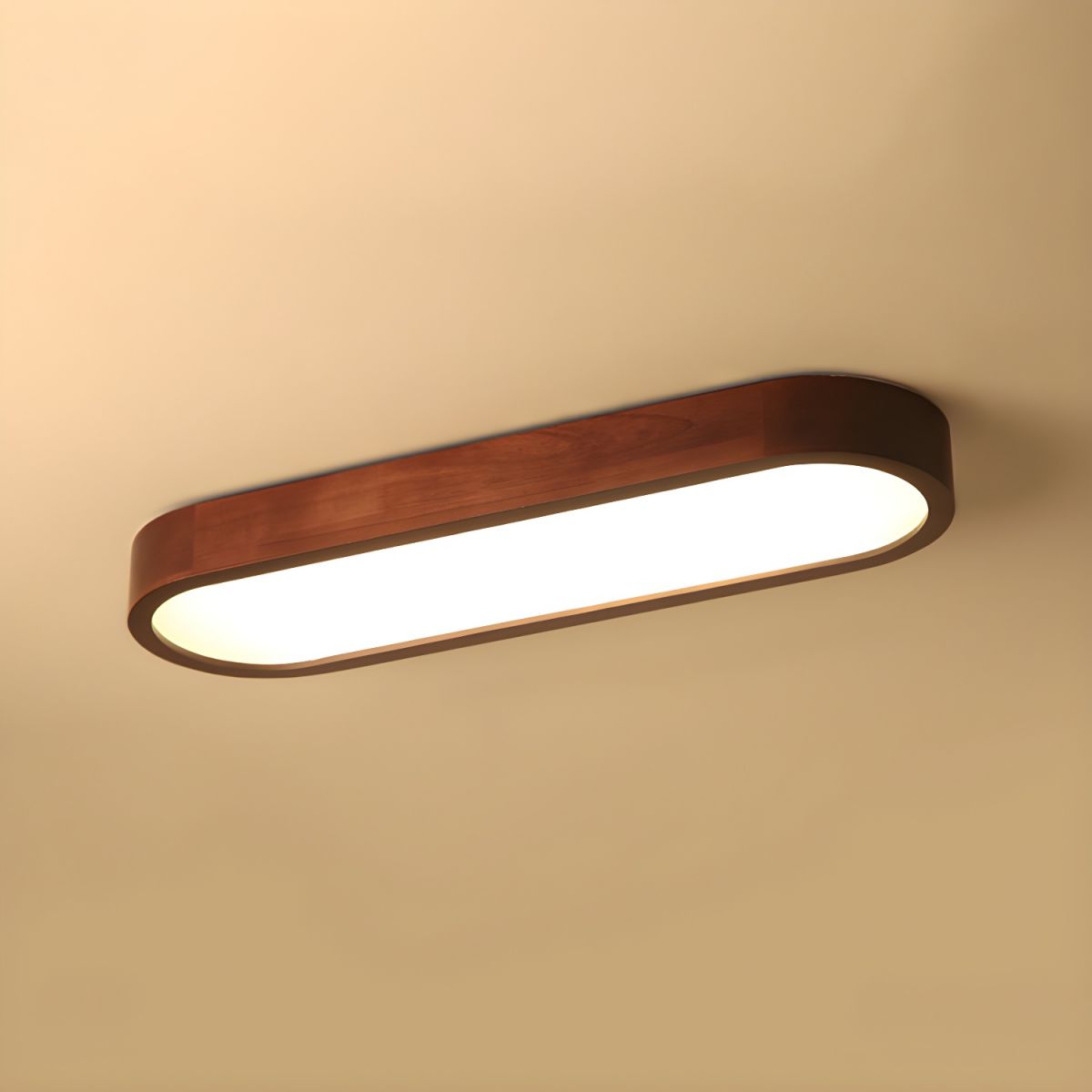 Oval Acrylic LED Ceiling Light